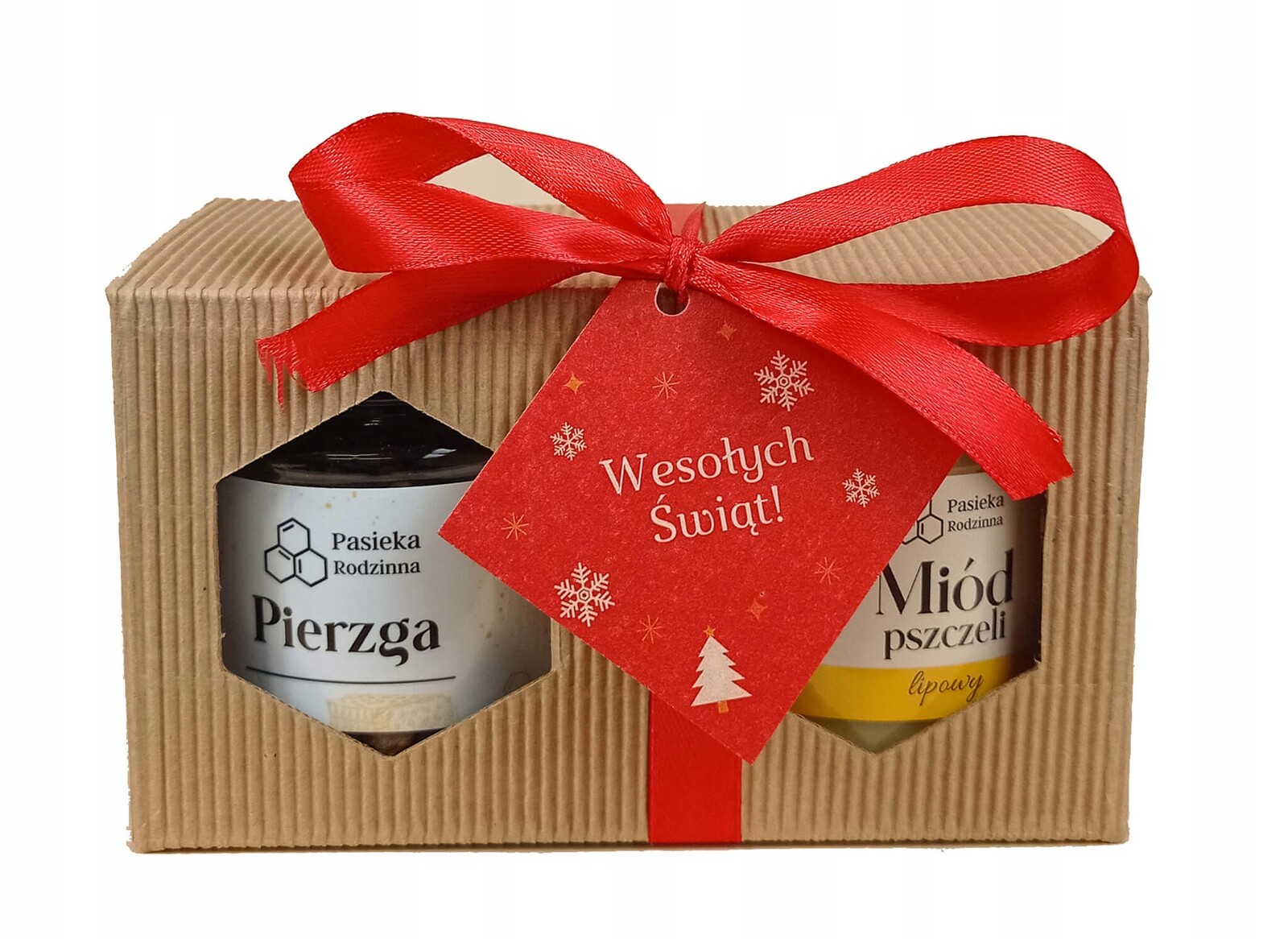 Vánoční Dárková Sada Med mnohokvětý 240g Perga 100g