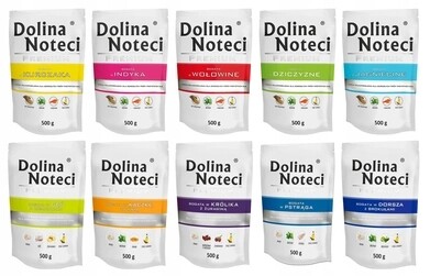 Dolina Noteci Sáček pro psy Mix chutí 10x 500g