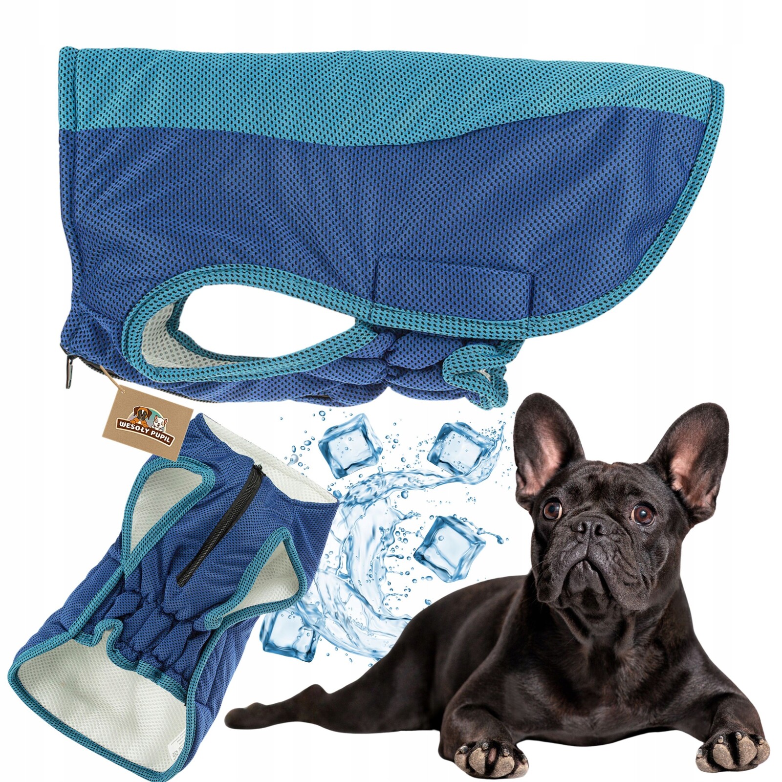 Chladicí vesta pro psa na léto Cooling Vest Premium M 39 Cm