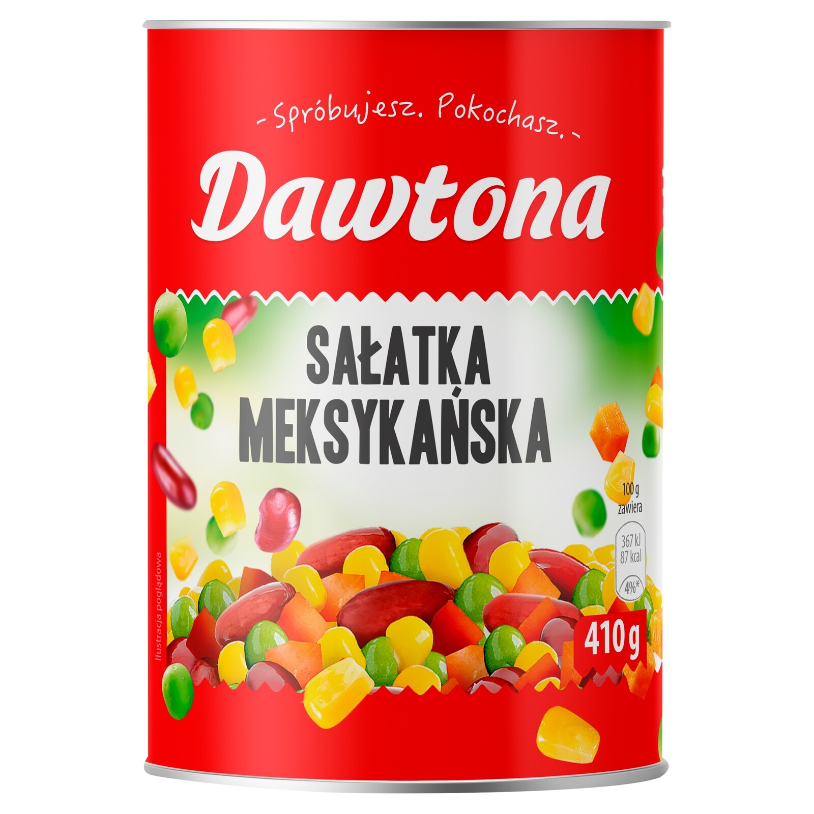 Mexický salát 410 g Dawtona