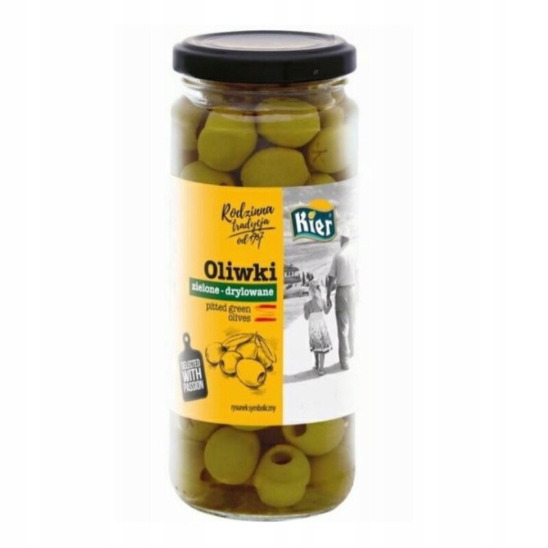 Kier Zelené olivy drilované 235 ml