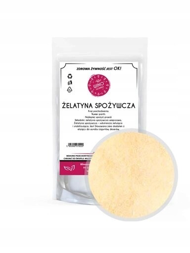 2x Winoszarnia Želatina potravinářská vepřová 500 g
