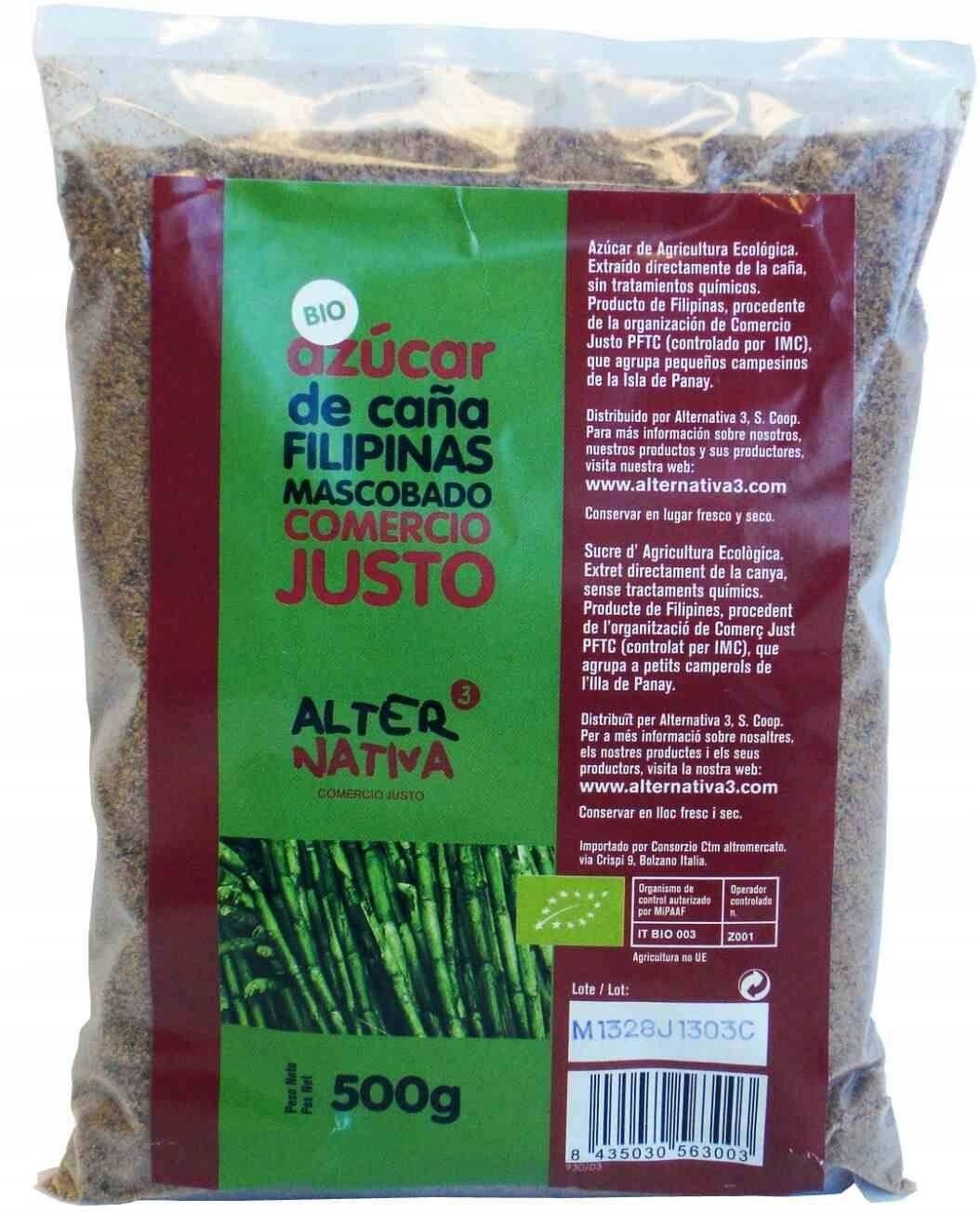 2x Alternativa Cukr třtinový mascobado bezlepkový Bio 500 g