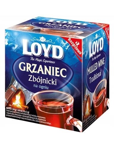 12 x Loyd Zbojnický ohřívač 30 g 10 sáčků