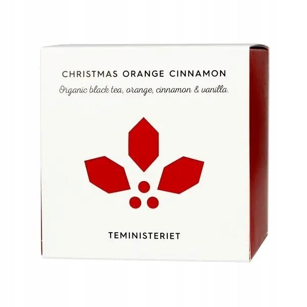 Čaj černý sypaný Christmas Orange Cinnamon 100 g Teministeriet