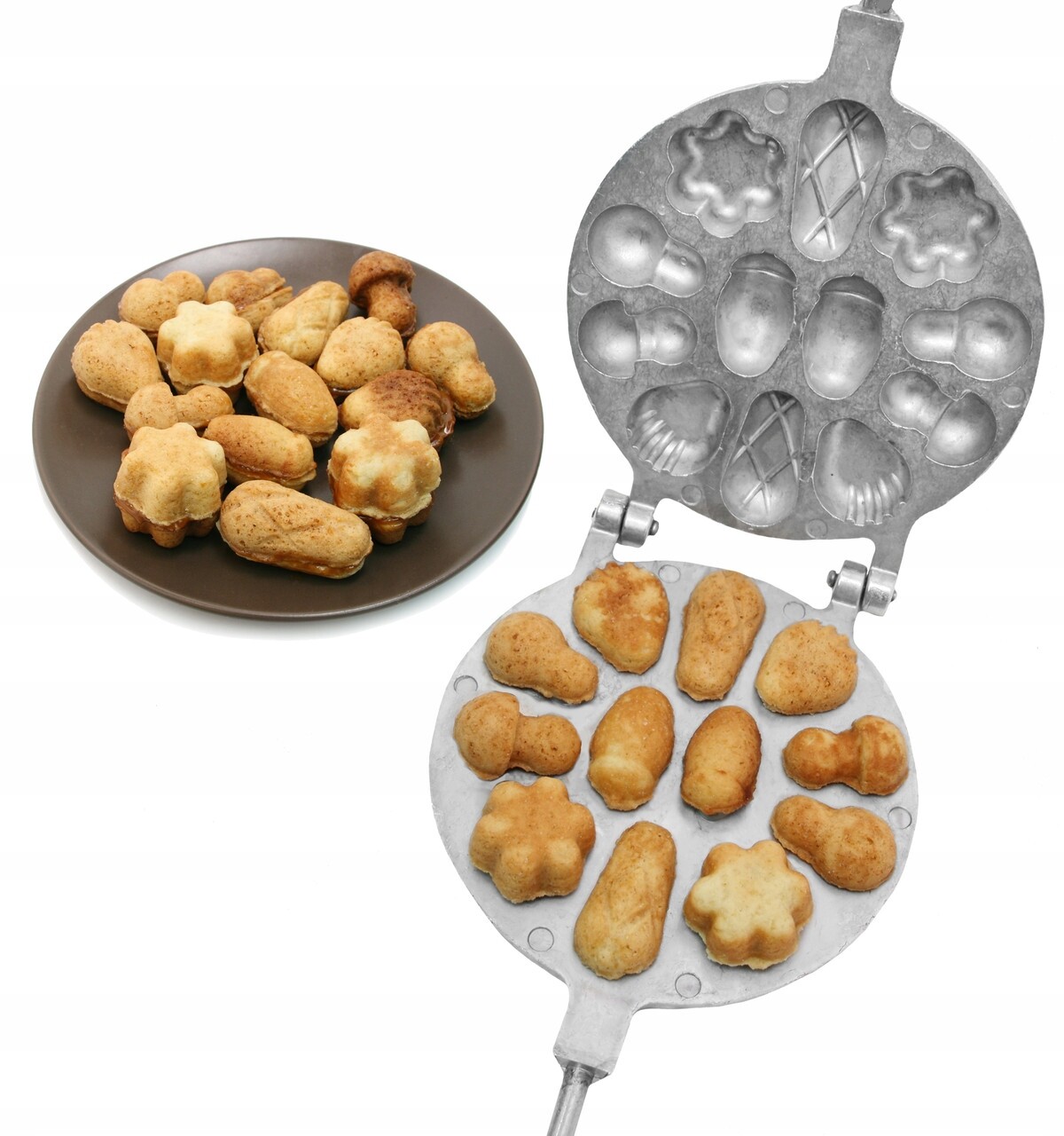 Forma Opékač Na Pečení Sušenek V Různých Tvarech MIX oříšků #73