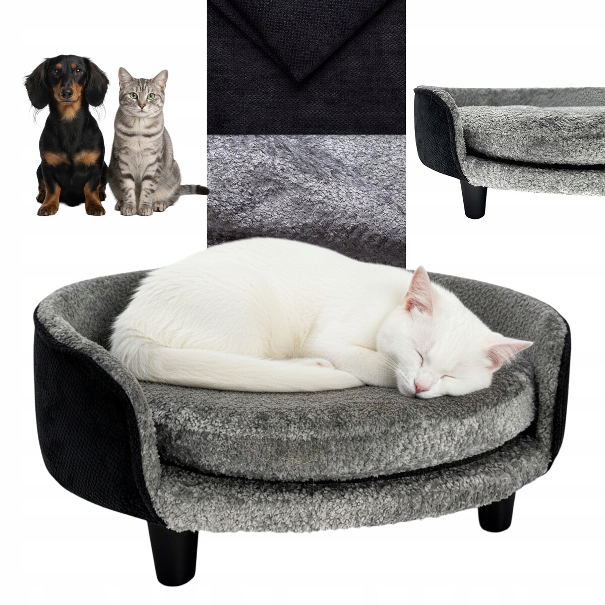 Pelíšek pro psa a kočku kotec potah lehátko pohovka pelíšek XL55x65