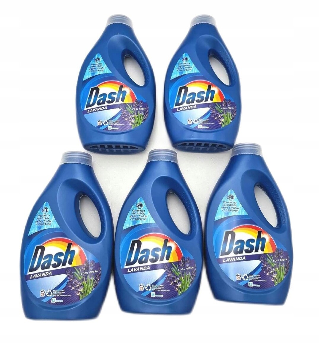 Dash Tekutina Na Praní Levandule 21 Praní 1050 ml x 5 ks