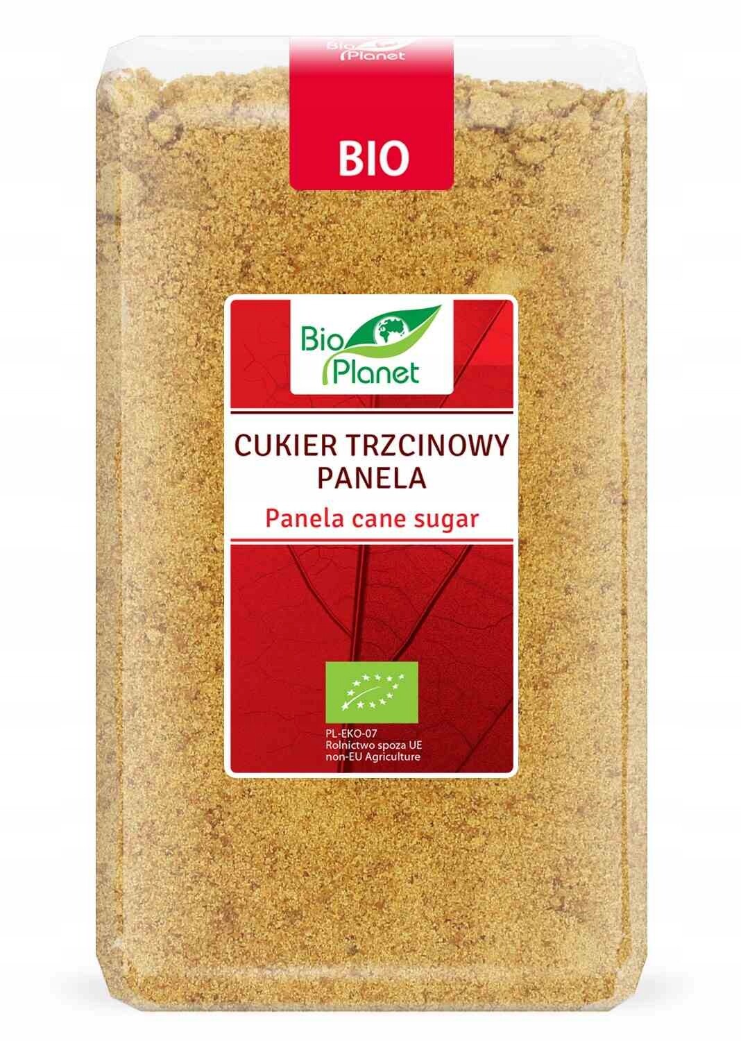 2x Cukr Třtinový Panel Bio 1 kg Bio Planet