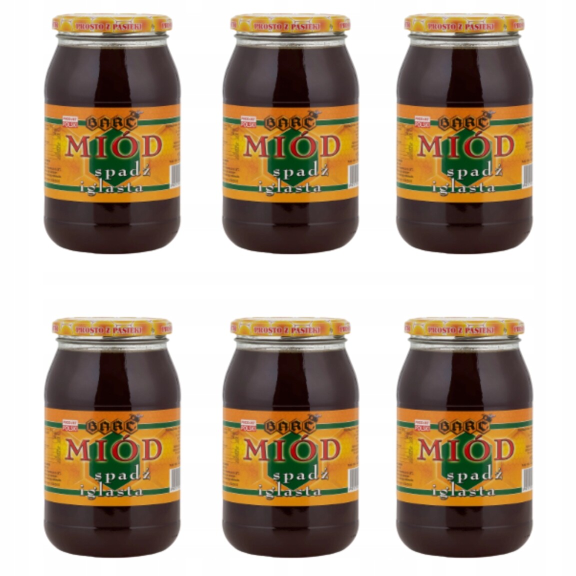 Medovicový med 1250 g – 6× přírodní polský aromatický med