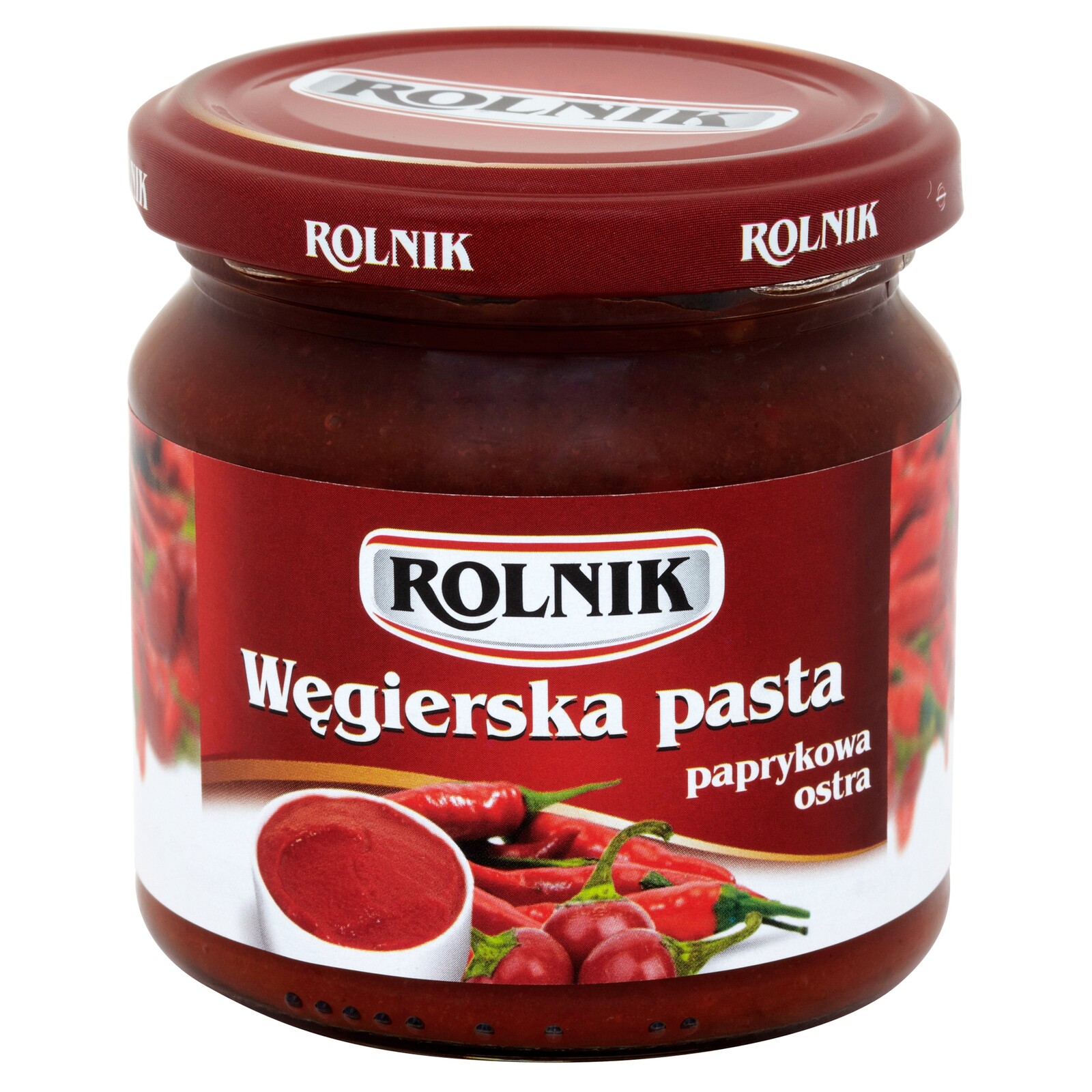 Rolnik Maďarská papriková pasta, sklenice 200 ml