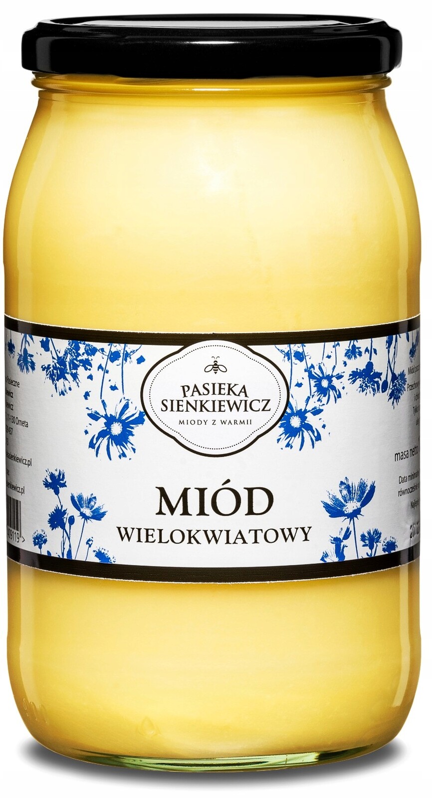 Kremovaný květový med Pasieka Sienkiewicz 1,2 kg