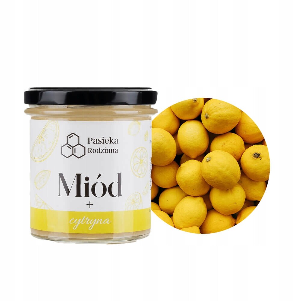 2x Pasieka Rodzinna Med s citronem 410 g