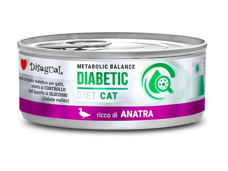 8 x Disugual Veterinární Diabetic Kachna 85 g