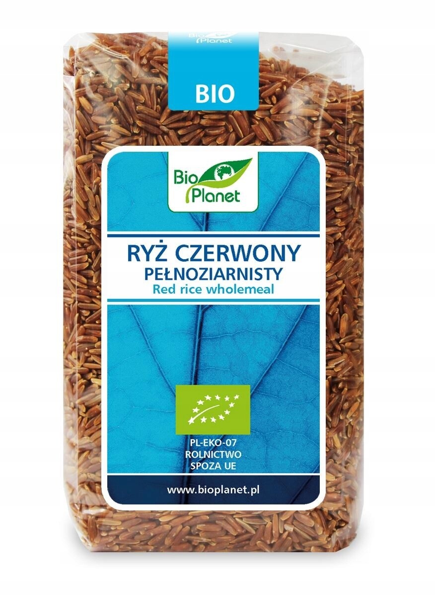 4x Bio Planet Červená celozrnná rýže Bio 500 g