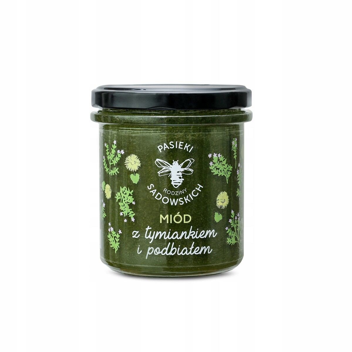 2x Med s tymiánem a podbělem – mnohokvětý nektarový, 430 g