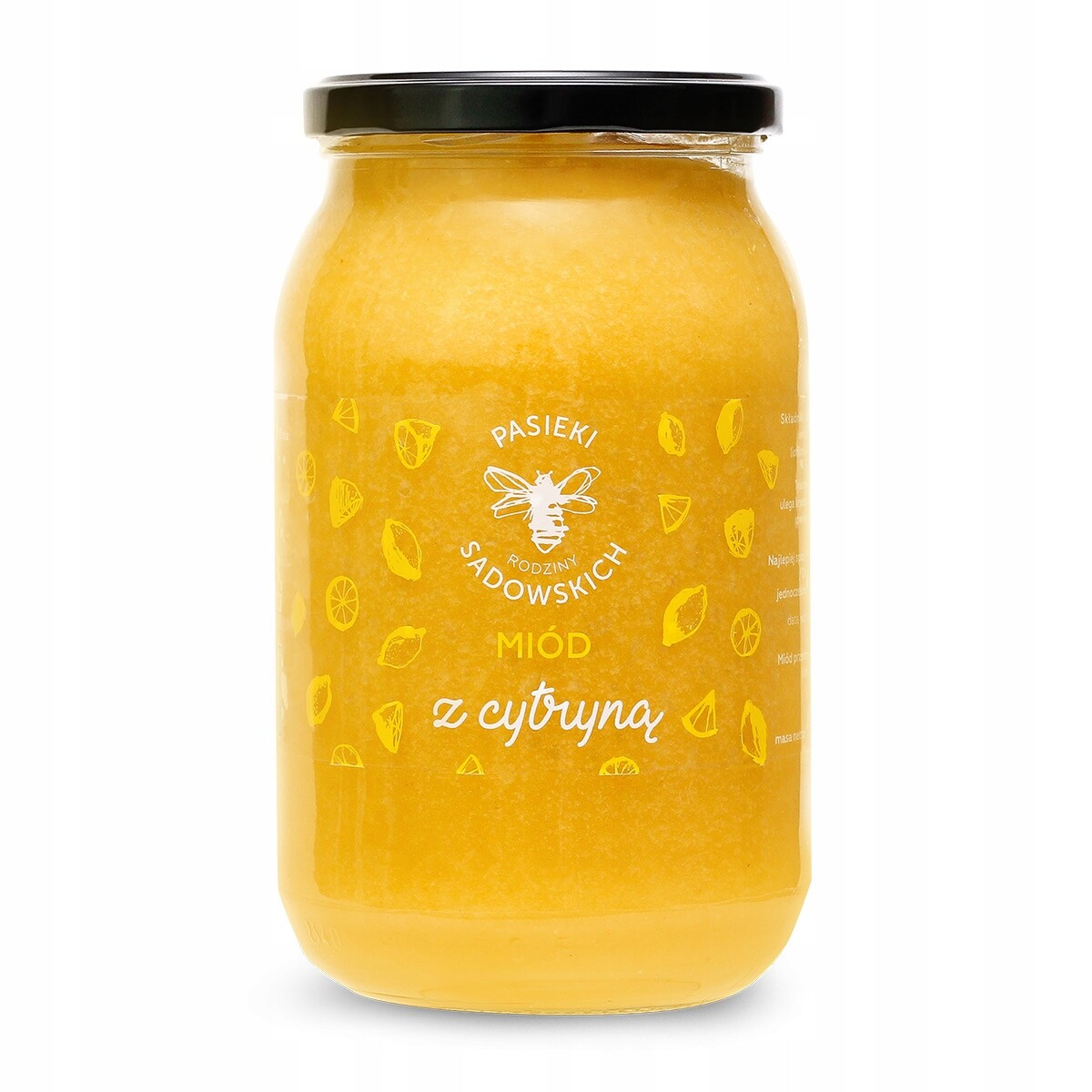 Pasieki Rodziny Sadowskich Med s citronem mnohokvětý nektarový, 1150 g