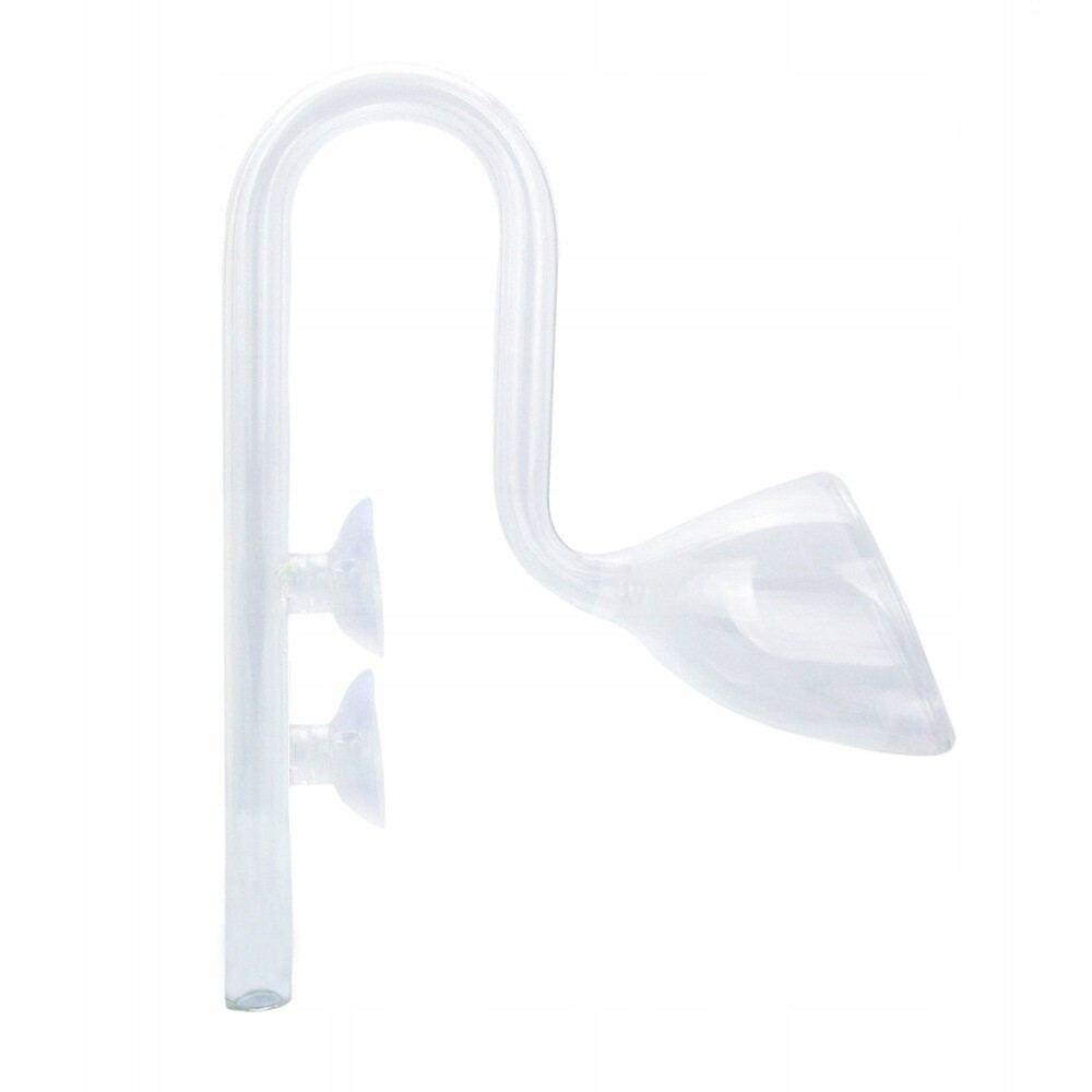 Skleněný Vývod Pro Filtr Kalich 13 MM Na Hadici 12/16 MM Pro Akvárium Lily Pipe