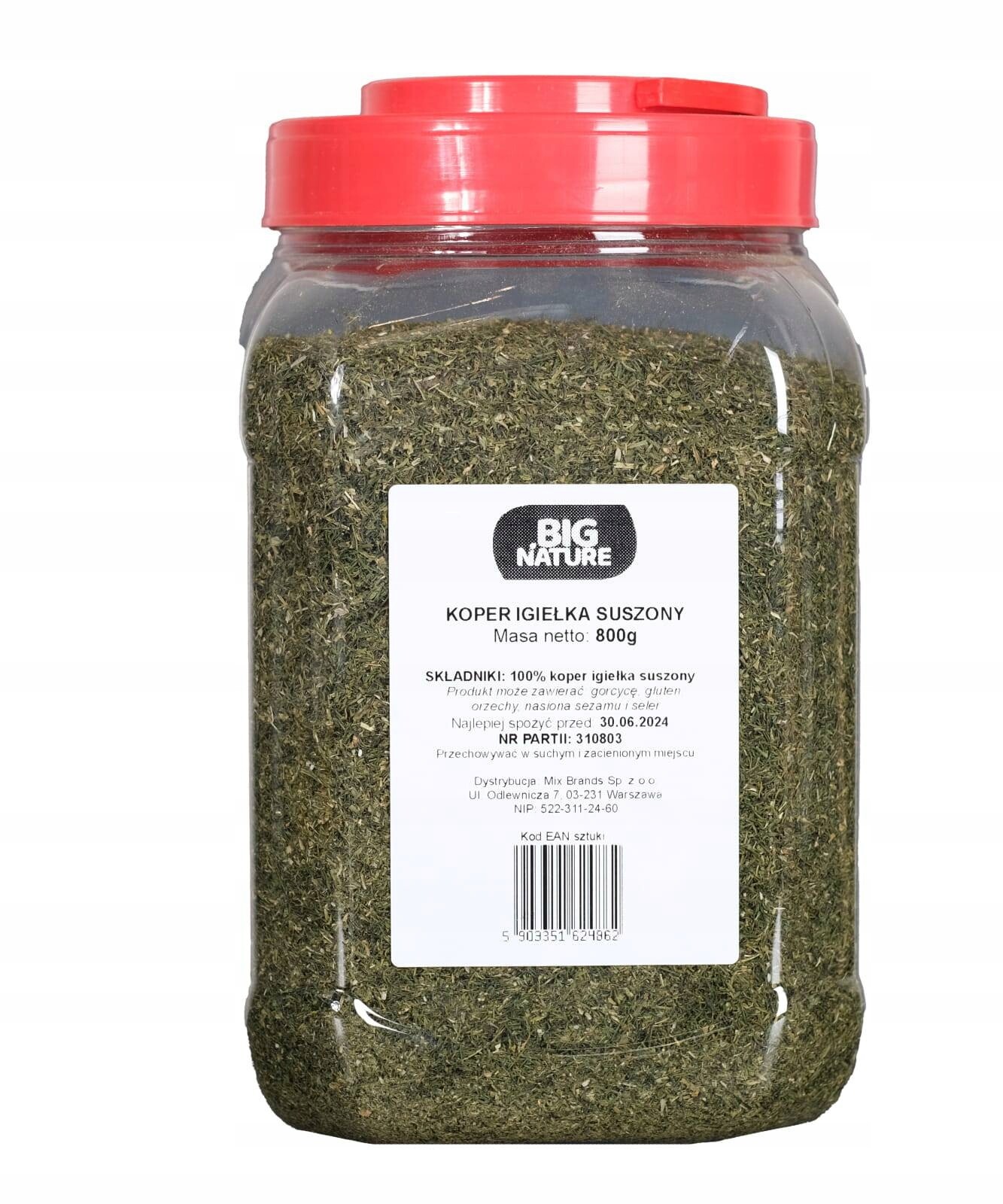 Koper Sušená Jehla 800G Mixbrands