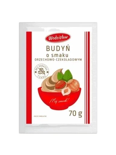 10 x Puding ořechovo-čokoládový bez cukru Vitally Food Bio 70 g