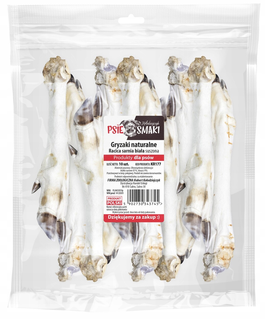 Noha Sarnia Bílá 10 Ks Přírodní Pochoutka