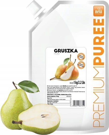 2x Menii Premium Pyré Hruška 1 kg