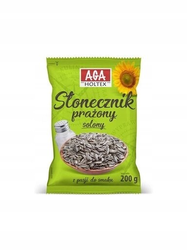 7 x Aga Holtex Slunečnice pražená solená 200 g