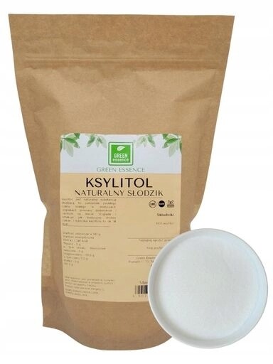 2x Green Essence Xylitol 1 kg přírodní sladidlo Keto pro diabetiky Xylitol