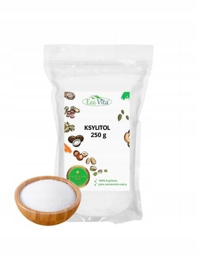 4x Xylitol 250 g Cukr Přírodní náhrada cukru Čisté sladidlo