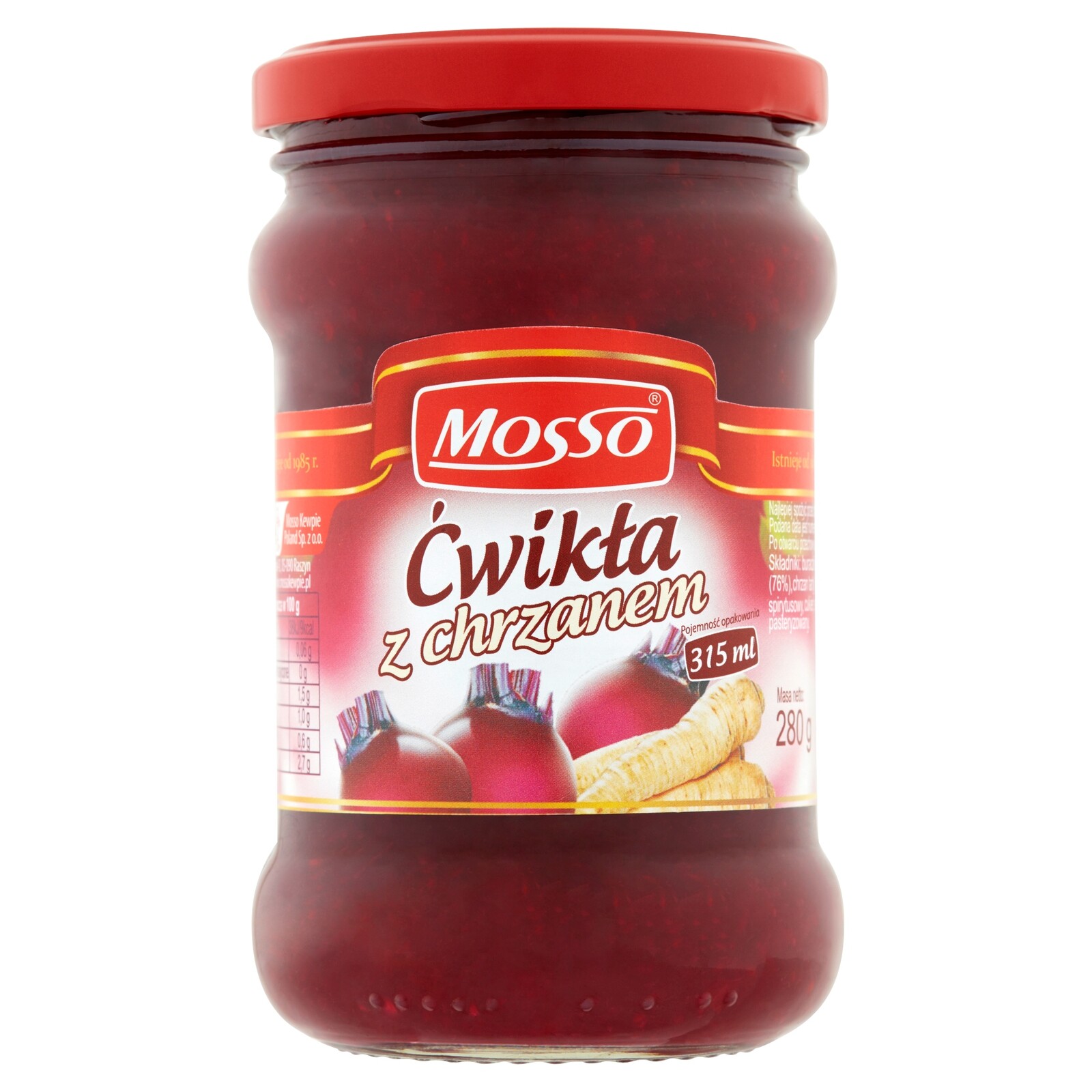 Mosso Červená Řepa s křenem 315 ml