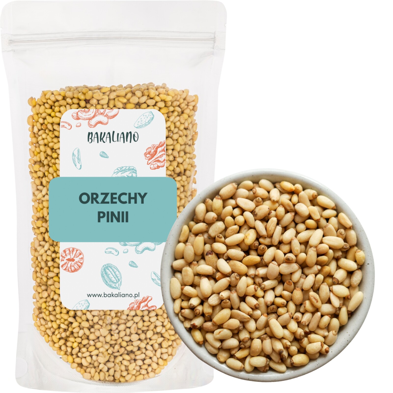 Piniové Ořechy Pinii 500 g – Vynikající Premium!
