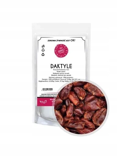 8 x Winoszarnia Sušené datle bez pecek 500 g