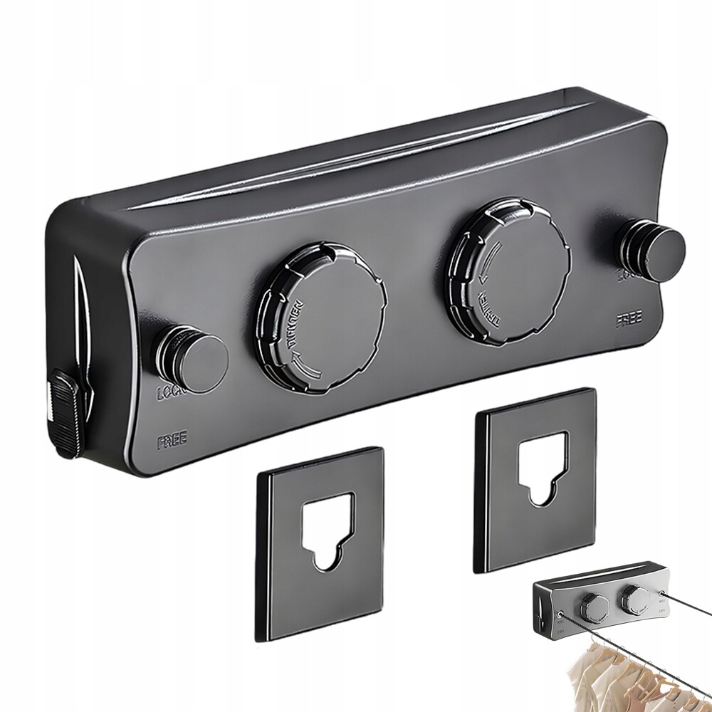 Výsuvná Sušák Na Prádlo Nástěnná 20 Kg Odolná A Neprodyšná