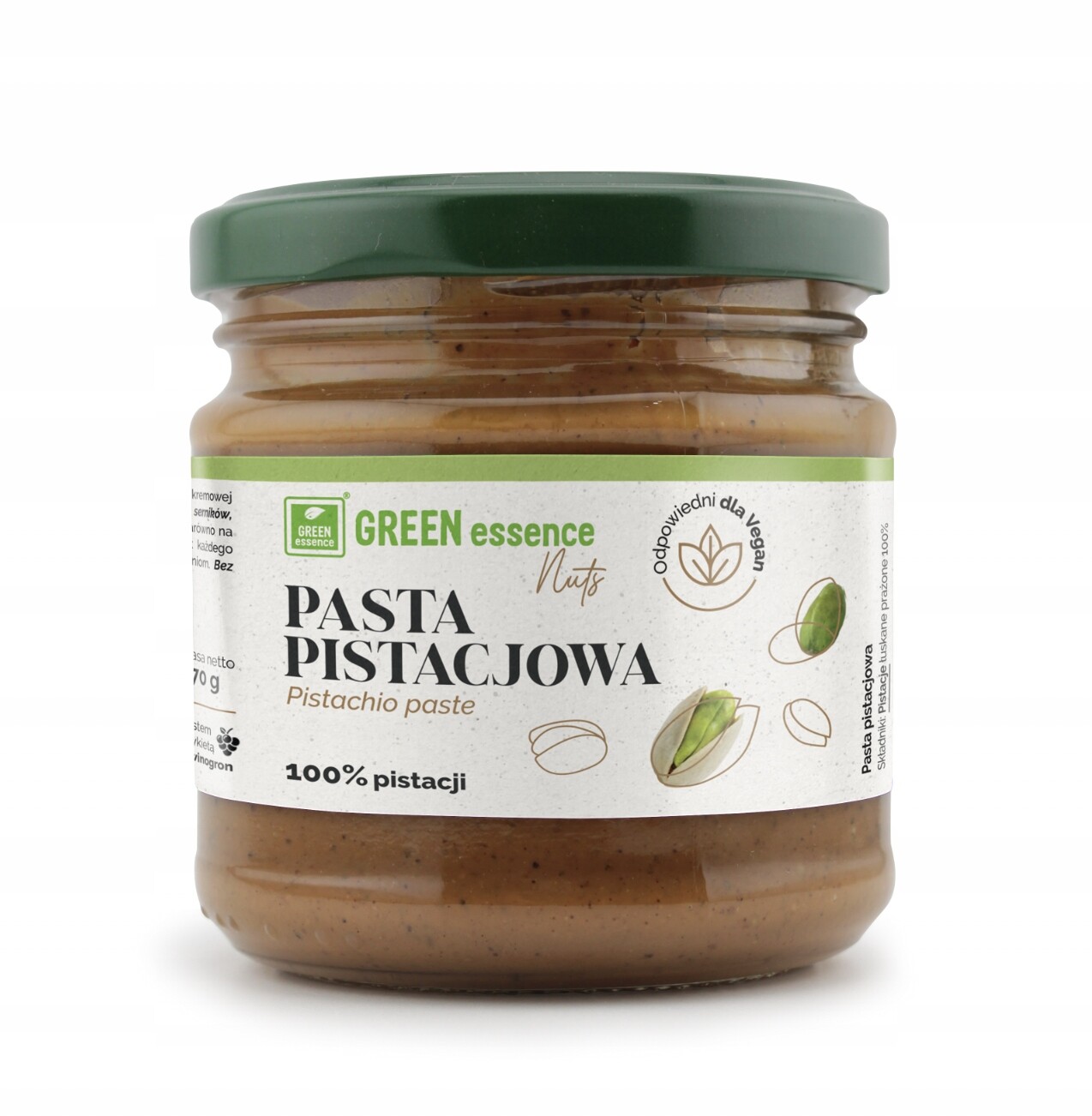 2x 100% Pistáciová pasta 170 g – Green Essence