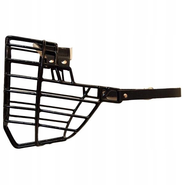 Náhubek kovový Rotvajler pes, gumoplast 140 x 160 x 120 mm