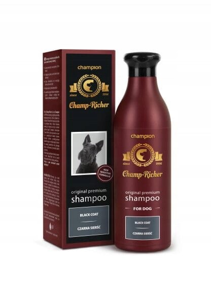Champion šampon pro psy, srst černá, tmavá 250 ml