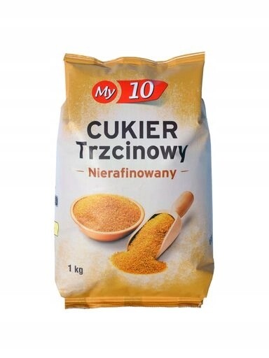 4x My10 Cukr Třtinový 1kg