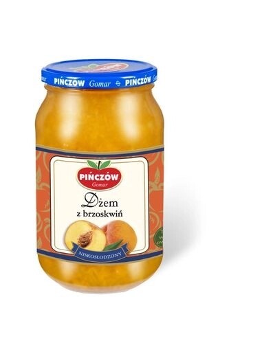 2x Pińów Broskvový džem nízkoslazený 950 g