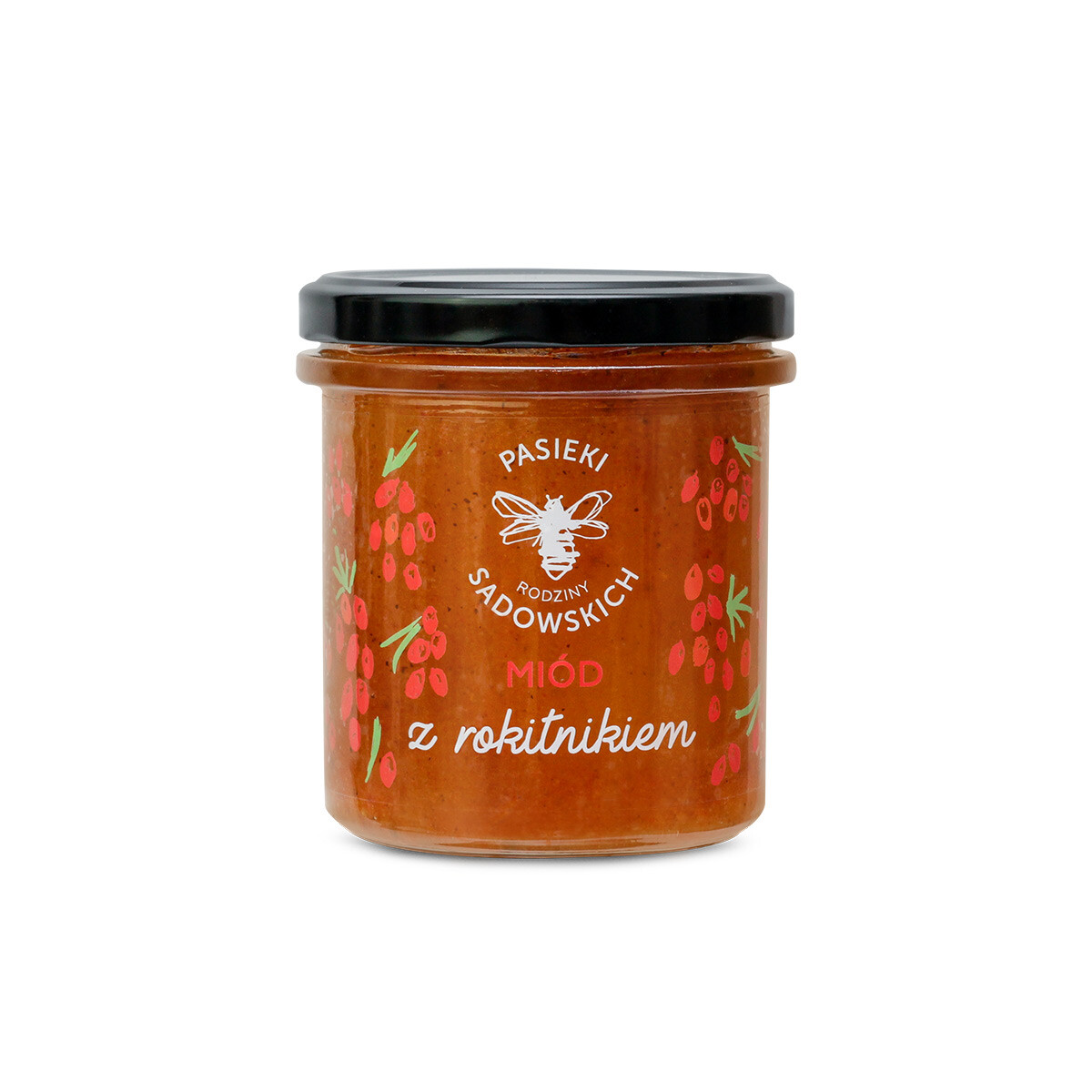 2X Med mnohokvětý s rakytníkem 430 g