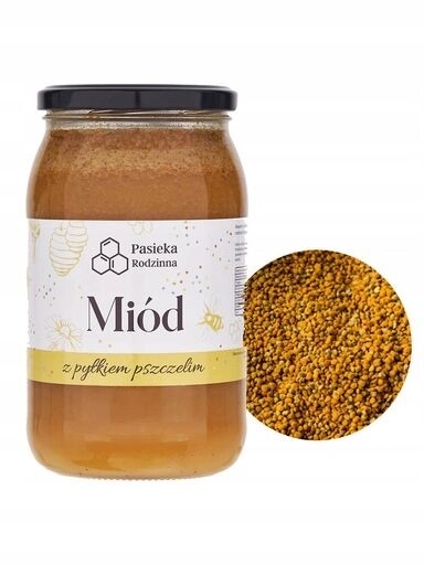 Pasieka Rodzinna Med s pylem 1150 g