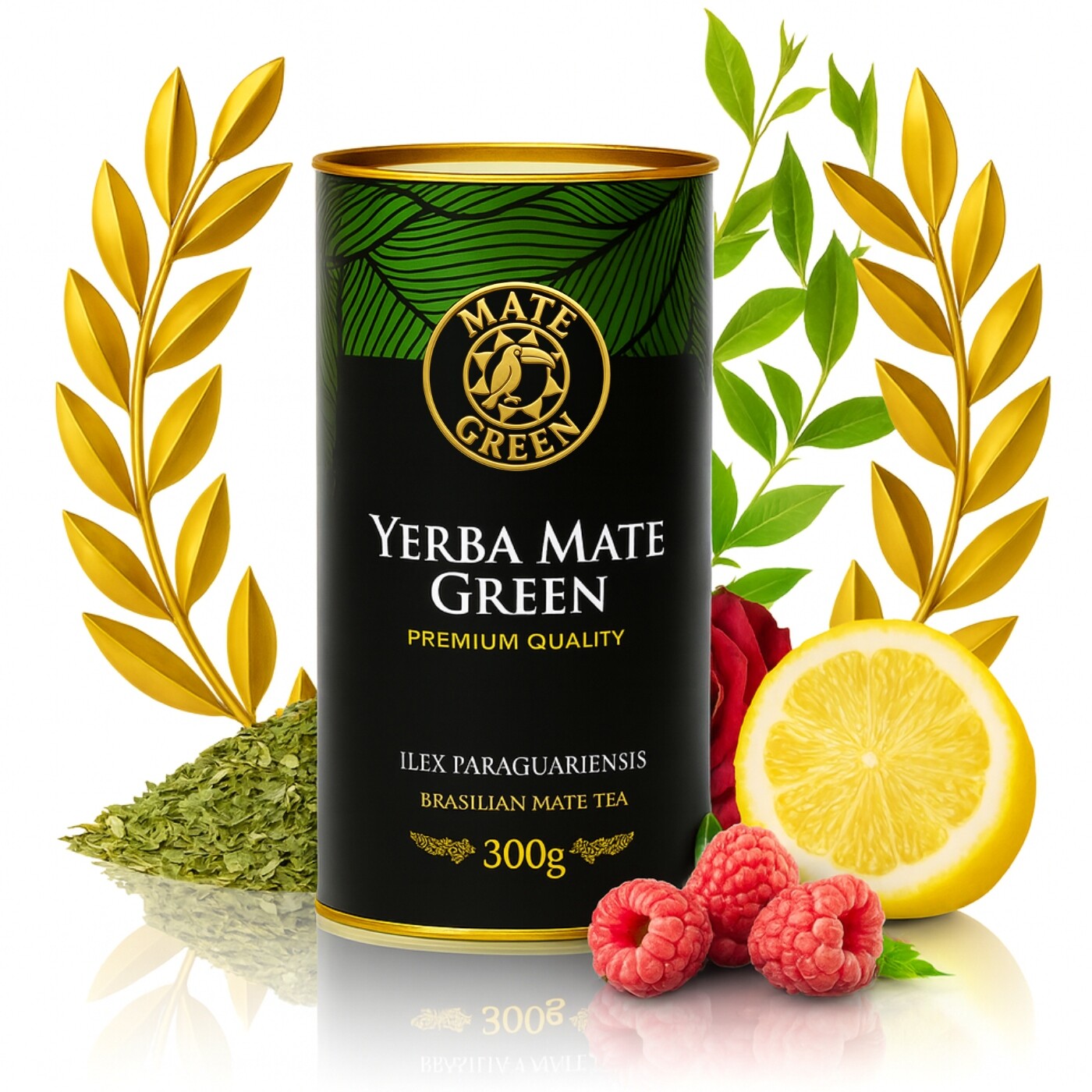 Yerba Mate Mate Green Premium Flor de Limonero 0,3 kg 300 g