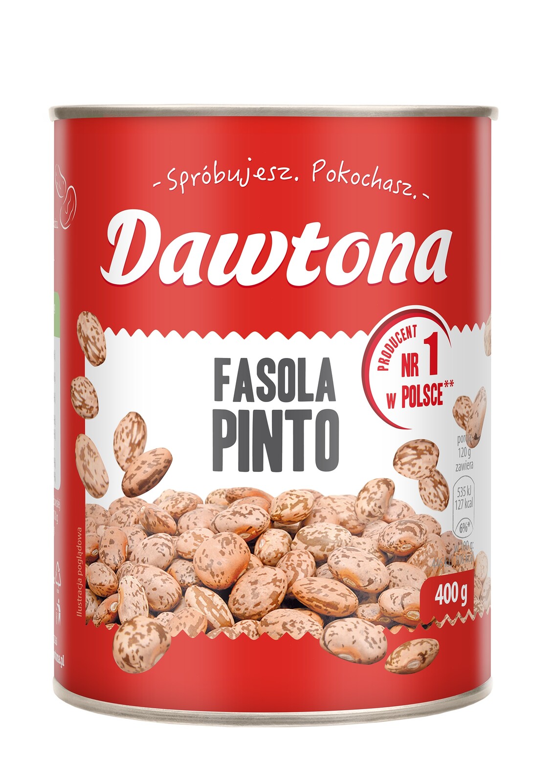 Pinto konzervované fazole Dawtona 400 g