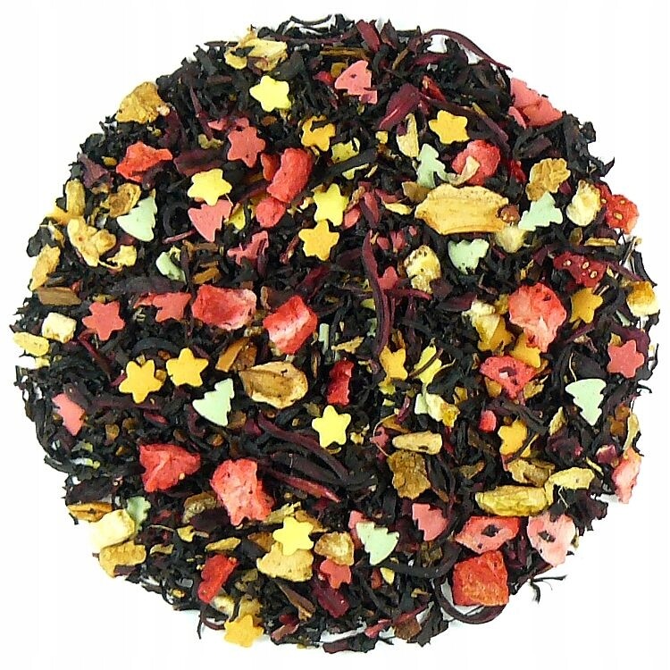 Čaj Yunnan Black Elfy svatého Mikuláše Jahody 500 g