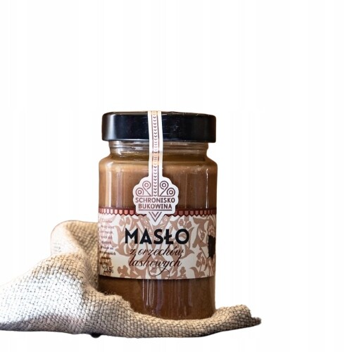 2x Lískooříškové máslo 235 g Schronisko Bukowina