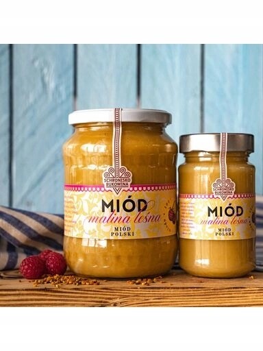 2X Lesní malinový med 240 ml