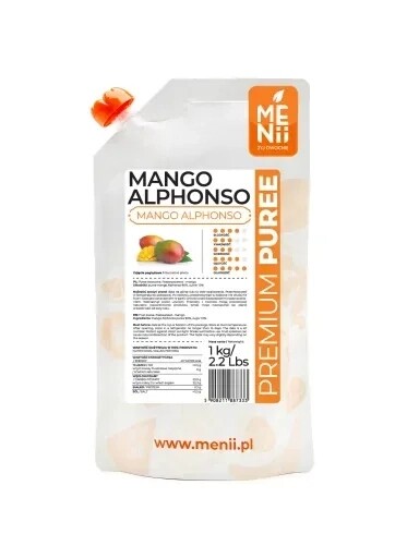 2x Menii Premium Pyré Mango 1 kg