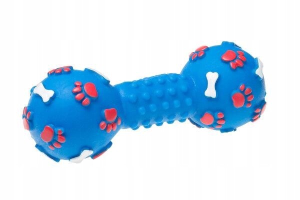 Hantelek Hračka Pro Psy Pískací Hračka pro zvířata na hraní Míček Zelená