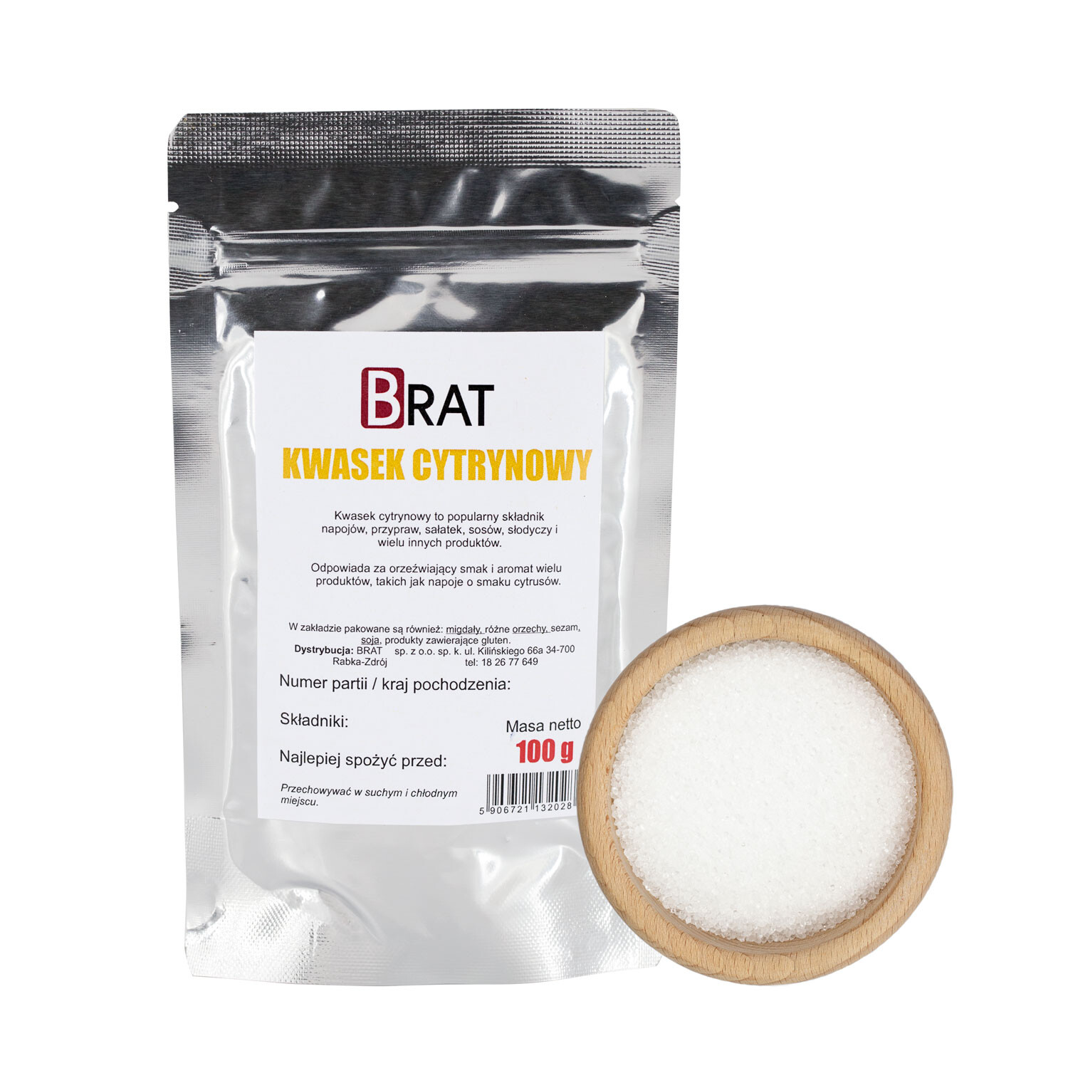 13X Brat Kyselina citrónová 100 g