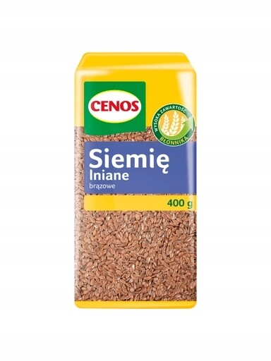 8x Cenos Lněné semínko hnědé 400 g