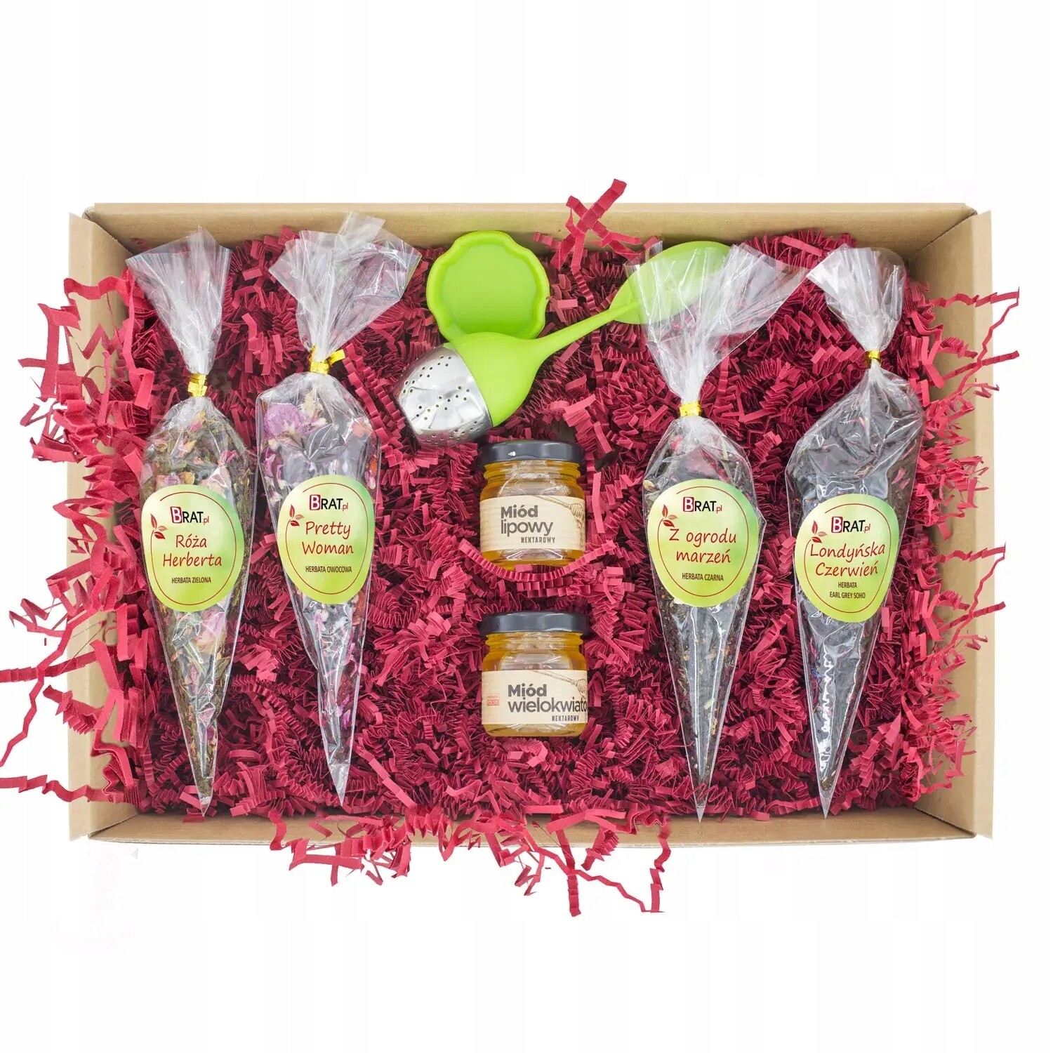 Dárková Sada S Čaji A Medem